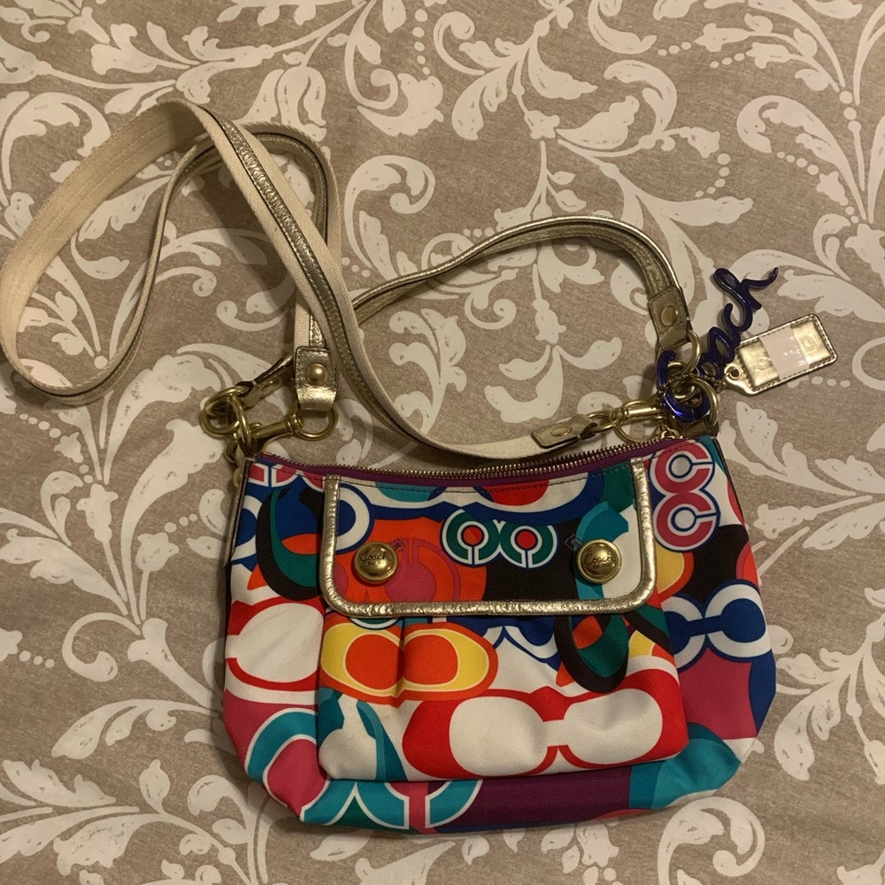 Coach Poppy C Print Crossbody/Handbag